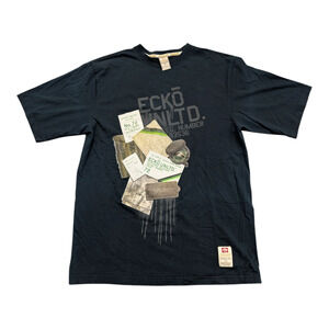 Y2K Ecko Unltd. Large Graphic Travel T-shirt